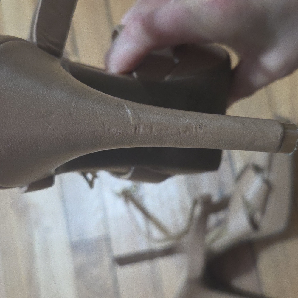 Thalia Sodi Beige Strappy Heels - Picture 9 of 10
